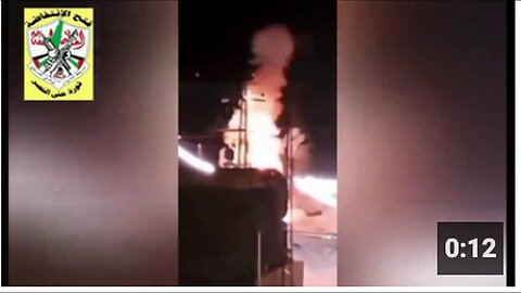 "Al-‘Asifah Forces Release Footage of IED Detonation on IOF Vehicle"