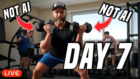 🔴LIVE - Workout with Fox - Day 7