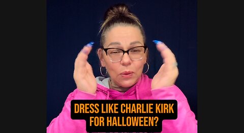 🚨 Dress Up Like Charlie Kirk For Halloween? 😤 #ASL #deaf #signlanguage