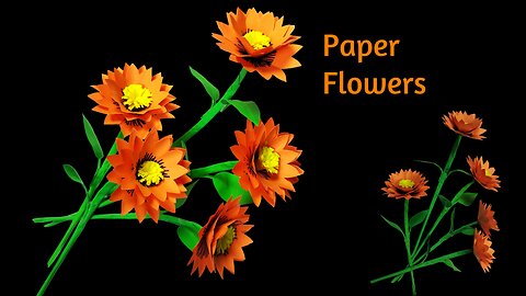 How to Make Beautiful Paper Flowers | Easy DIY Craft Tutorial