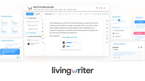 Living Writer App Review - Online Writing Software