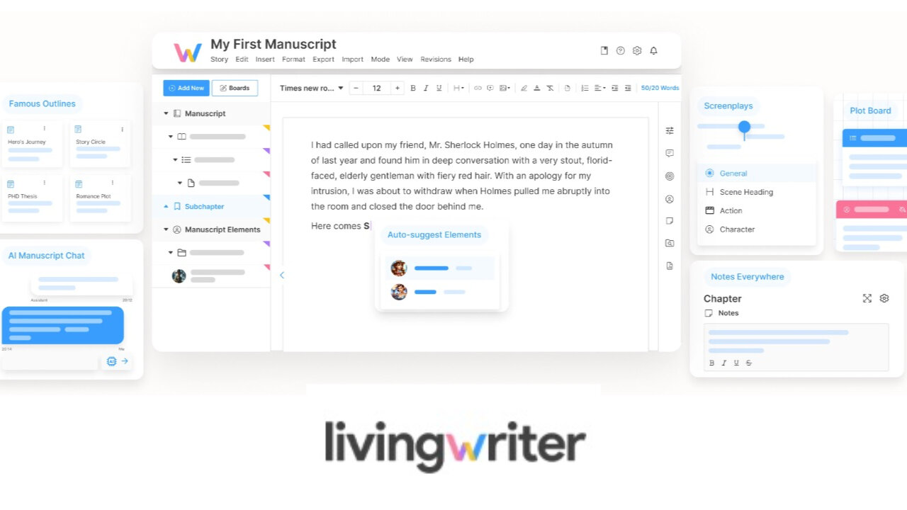 Living Writer App Review - Online Writing Software