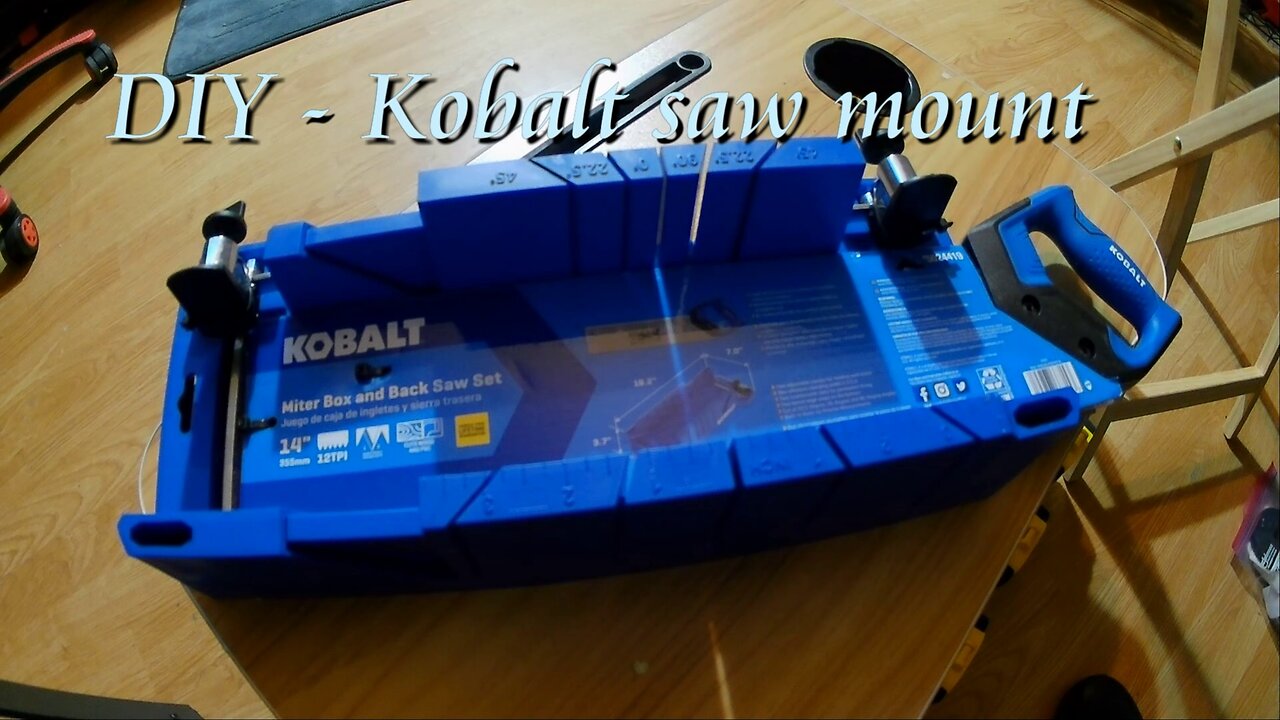 DIY Kobalt Saw Mount