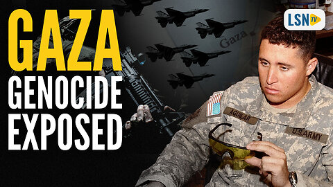 Army Vet BLOWS WHISTLE on Gaza ‘Genocide’