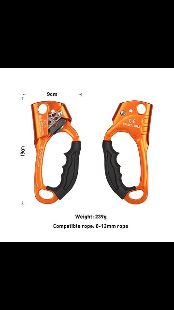 Outdoor Rock Climbing Hand Ascender SRT Ascend Device