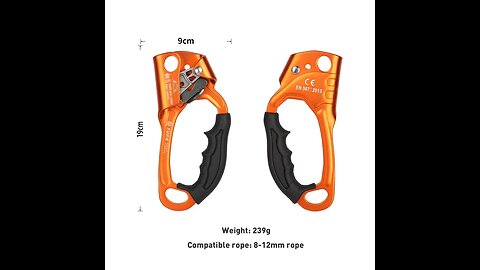 Outdoor Rock Climbing Hand Ascender SRT Ascend Device 