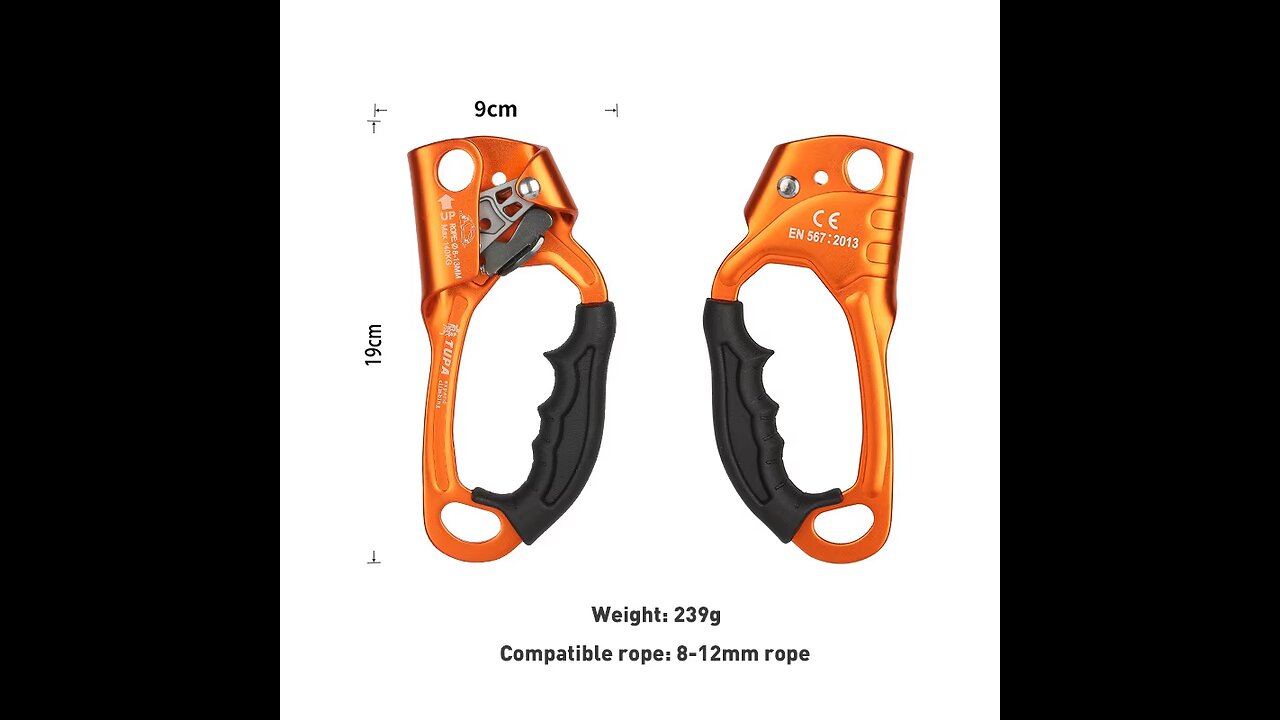 Outdoor Rock Climbing Hand Ascender SRT Ascend Device