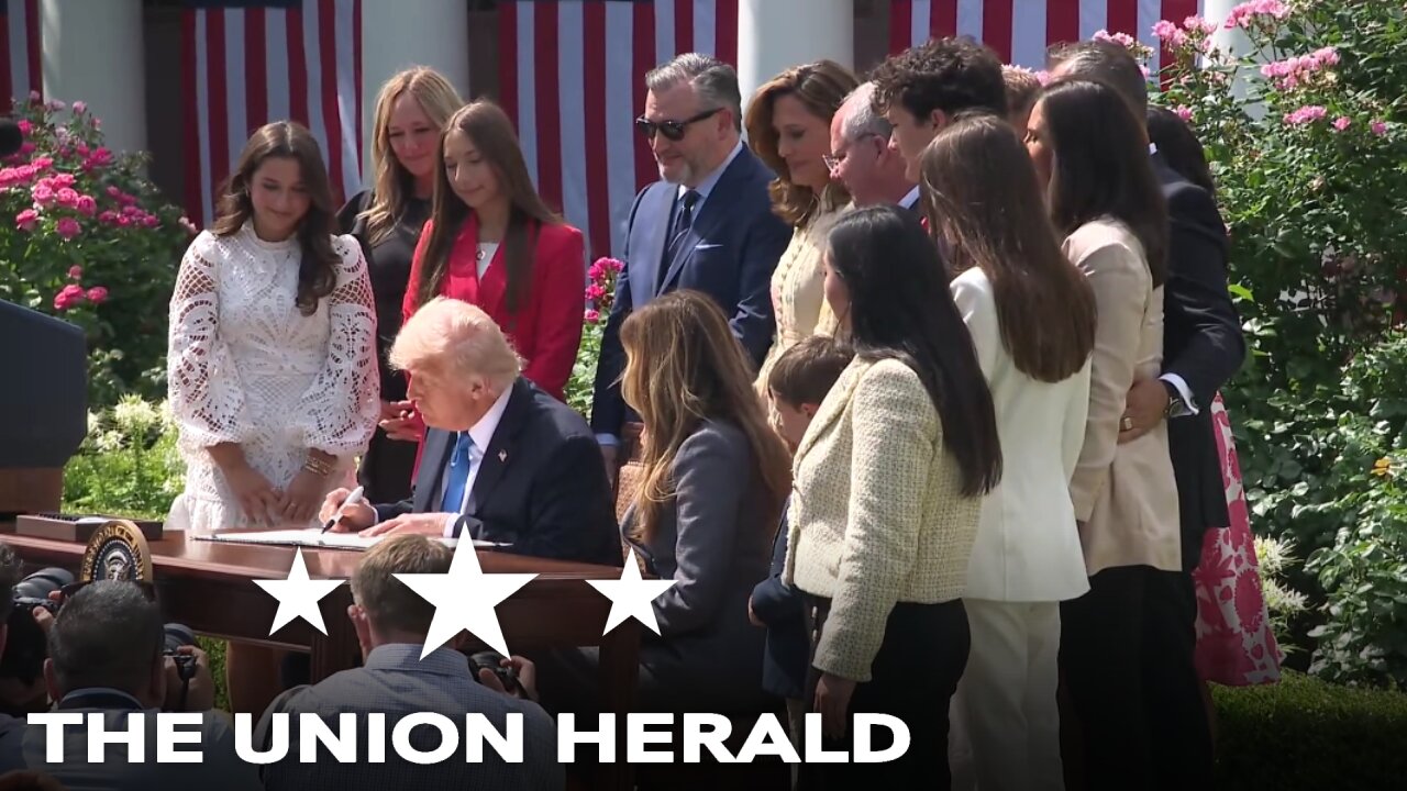 President Trump Signs the TAKE IT DOWN Act
