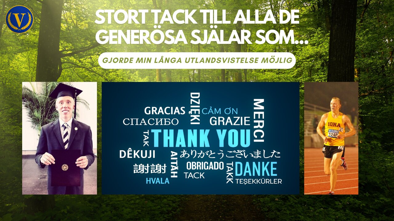 Stort tack till dessa generösa själar!!