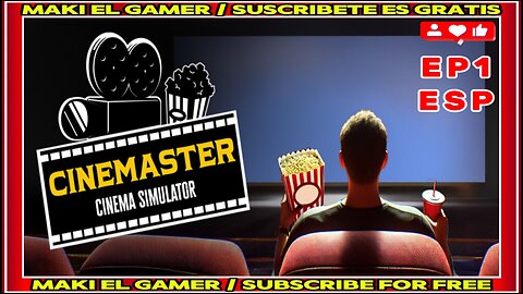 CINEMASTER CINEMA SIMULATOR (EP1) (ESP) |🍿 #CinemasterCinemaSimulator #keymailer 🎬