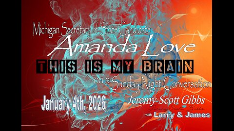 This Is My Brain... On A Sunday Conversation with Amanda Love - Jan 4, 2026