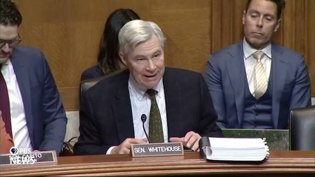 Explosive Sen Sheldon Whitehouse demands to investigate Bondi and Patel false claims
