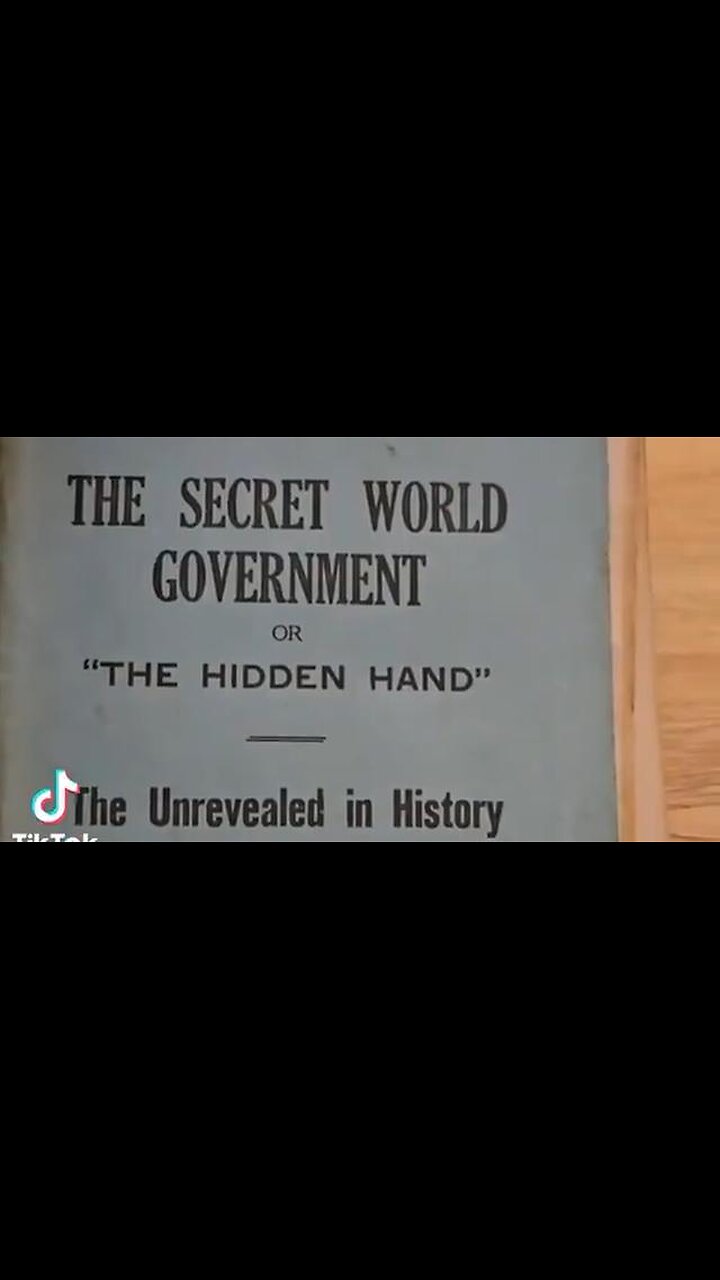 1926 BOOK EXPOSING THE “HIDDEN HAND” CONTROLLING THE WORLD (PDF DOWNLOAD LINK BELOW)
