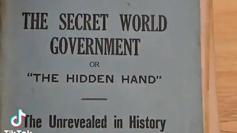 1926 BOOK EXPOSING THE “HIDDEN HAND” CONTROLLING THE WORLD (PDF DOWNLOAD LINK BELOW)
