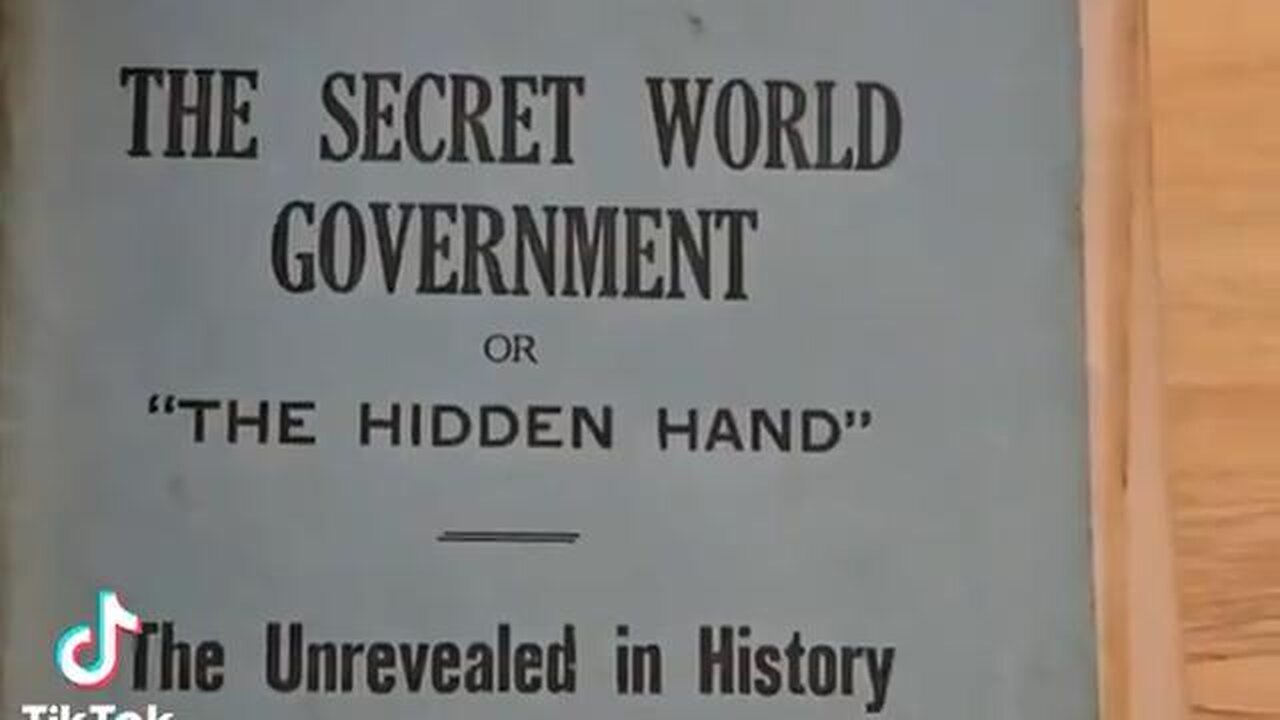 1926 BOOK EXPOSING THE “HIDDEN HAND” CONTROLLING THE WORLD (PDF DOWNLOAD LINK BELOW)