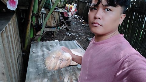 Mike Gives Dogs a Bread Snack