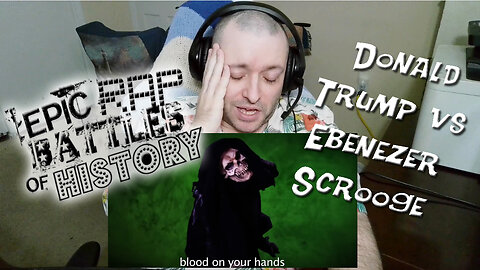 Epic Rap Battles Of History | Donald Trump vs Ebenezer Scrooge | First Time Reacting