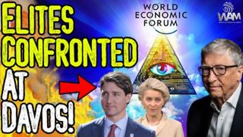 ELITES CONFRONTED AT DAVOS! - WEF Kicks Off With Calls For A Cashless Society!