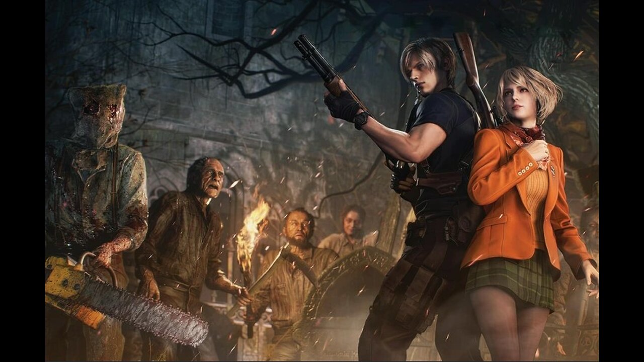 We have to save the PRESIDENTS DAUGHTER!~~ Resident Evil 4