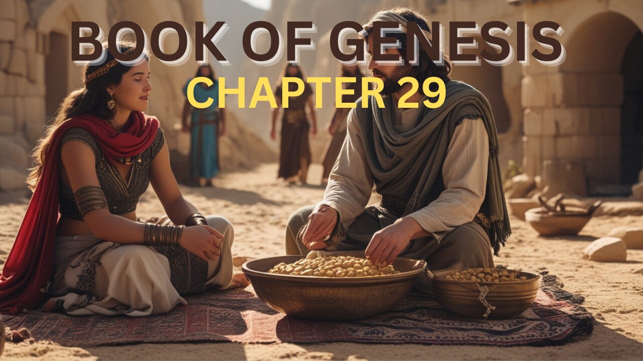 📖 Genesis 29 – Jacob Meets Rachel and Is Deceived by Laban | Full Chapter | KJV Audio & Text