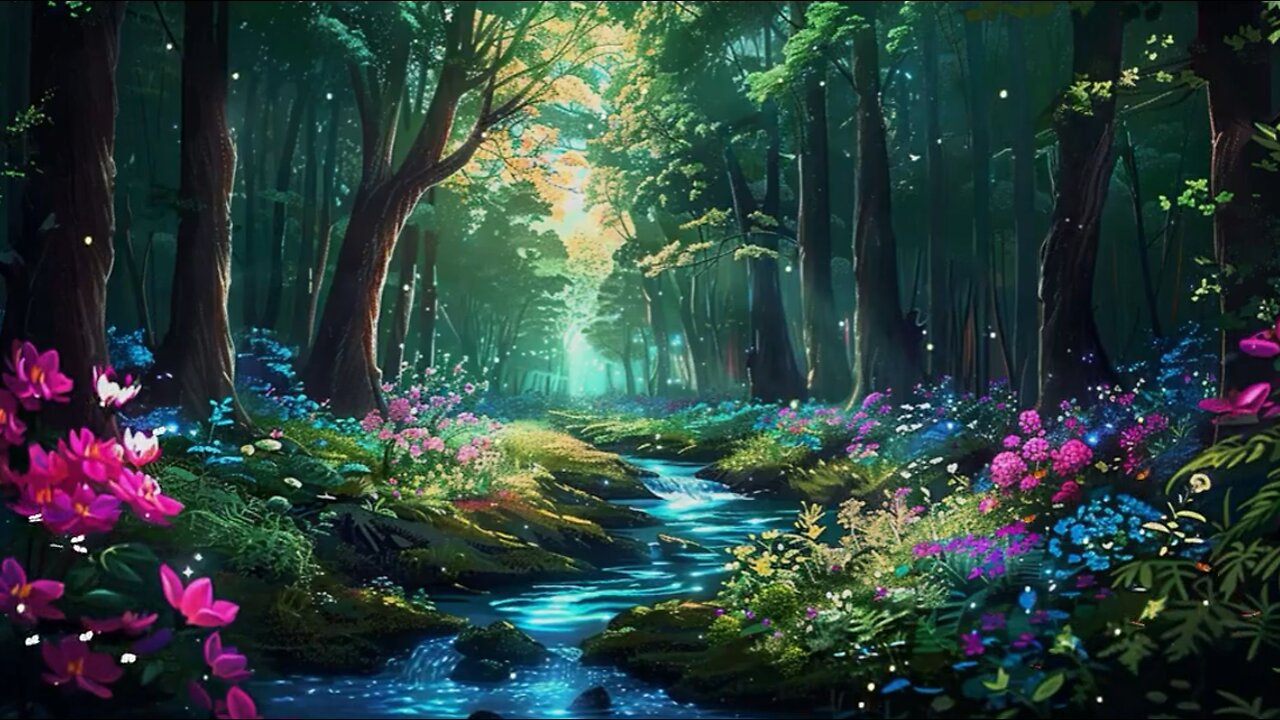 🌿 432 Hz Healing Music | Relaxing Forest Ambience for Deep Meditation & Inner Peace