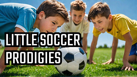 ⚽ Real Little Kids Playing Like Ronaldo, Messi, Neymar, Martínez, Mbappé! ⚽
