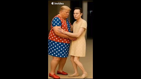 Trump & Elon mask 🤣🤣💃💃#love #dance #elonmusk #trump