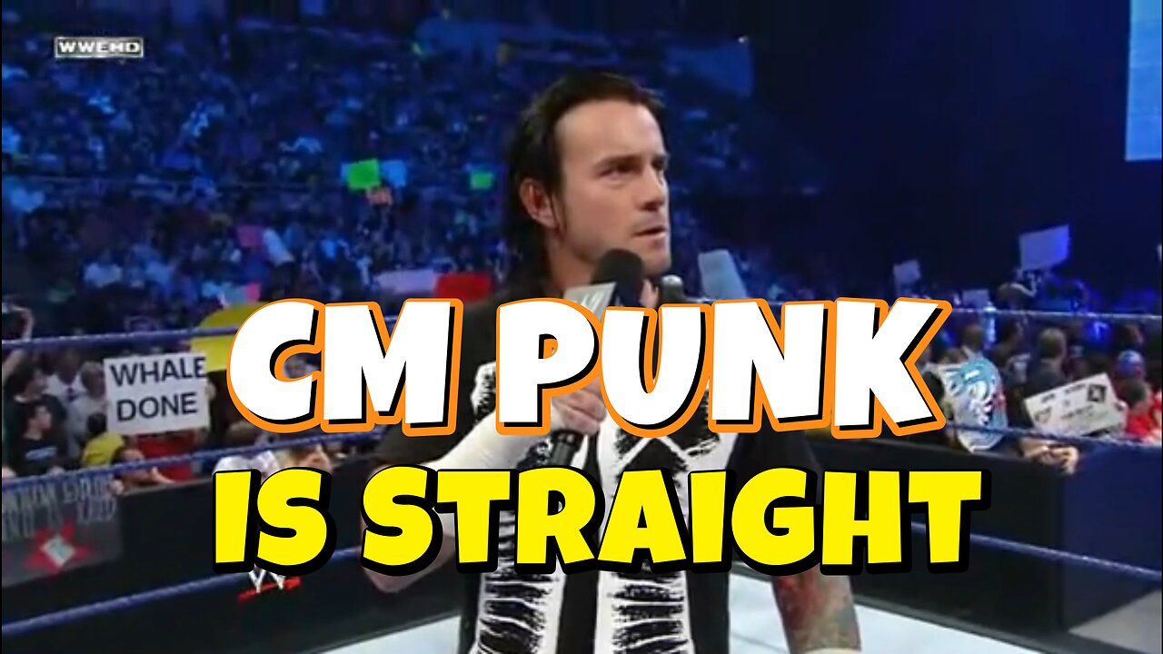 CM Punk is Straight