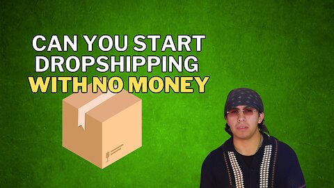 can you start a dropshipping business with no money #money #wealth #dropshipping #shorts #reels