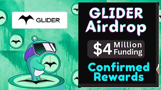👻Glider Mainnet Airdrop with $4 Million Funding || Earn Points for Rewards