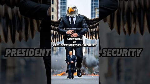 Countries As Presidents Personal Security! 🔥💀