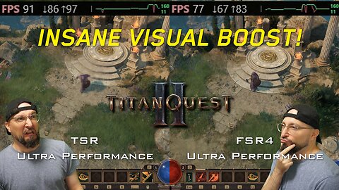 Unlock FSR 4 in Titan Quest II on RDNA2 GPUs - Insane Visual Boost!