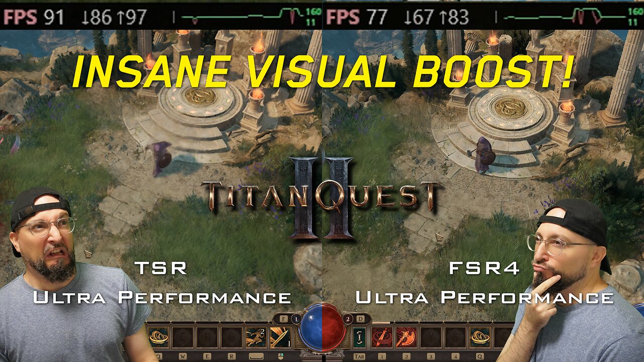 Unlock FSR 4 in Titan Quest II on RDNA2 GPUs - Insane Visual Boost!