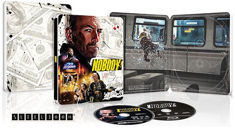 Nobody [Limited Edition Steelbook 4K UHD & Blu-ray]