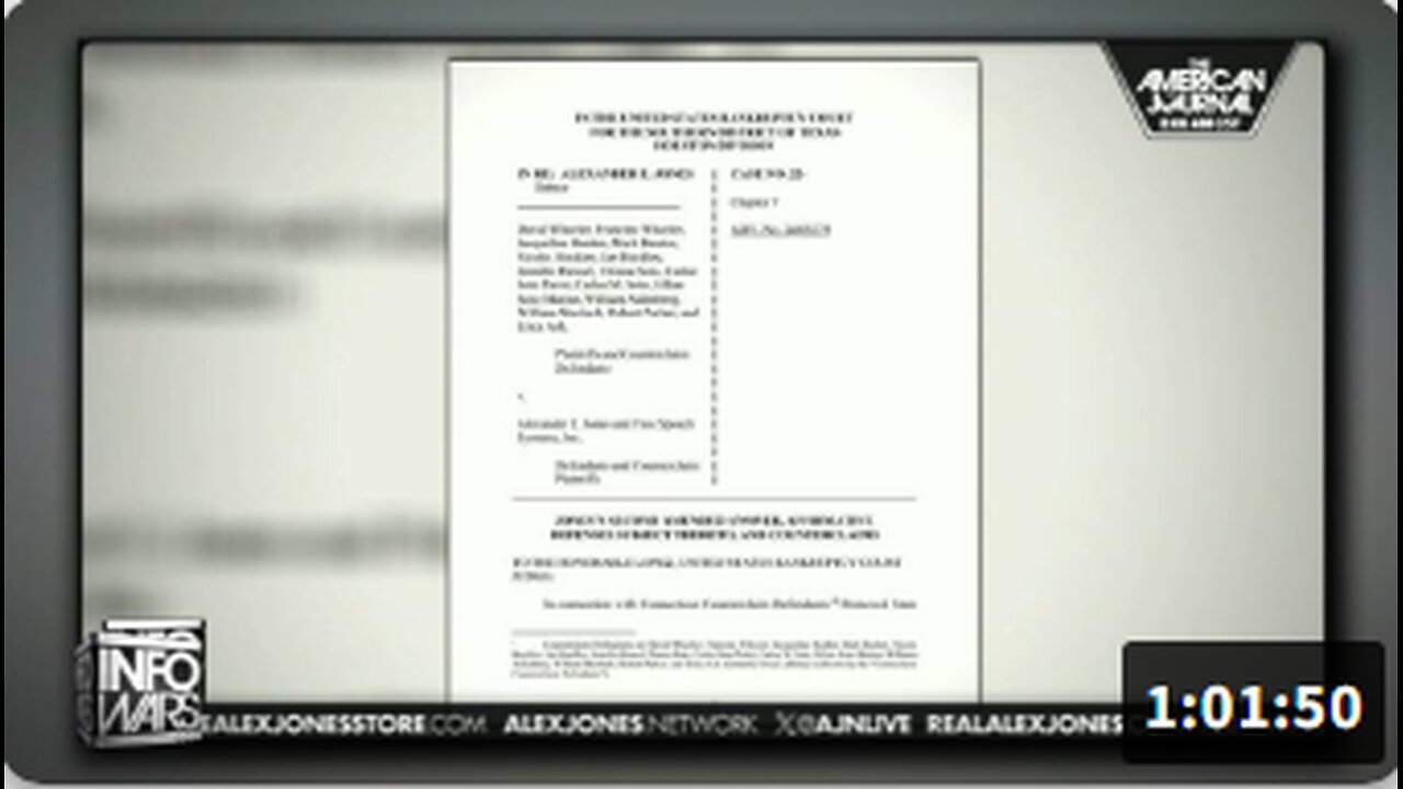 Video Of Democrats Pledging To Take Out Alex Jones Using Law-fare Exposed, Alex Jones Files Civil Rights Lawsuit Against Them