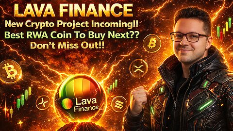 New Crypto Project Lava Finance combines Crypto and Stocks (RWA) - Best Crypto To Buy Now for 2026??