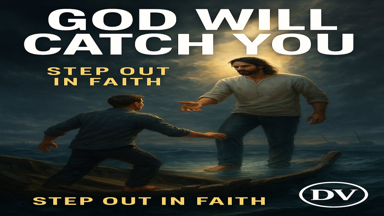 When You Feel Like You're Sinking, God Will Catch You | Christian Motivation