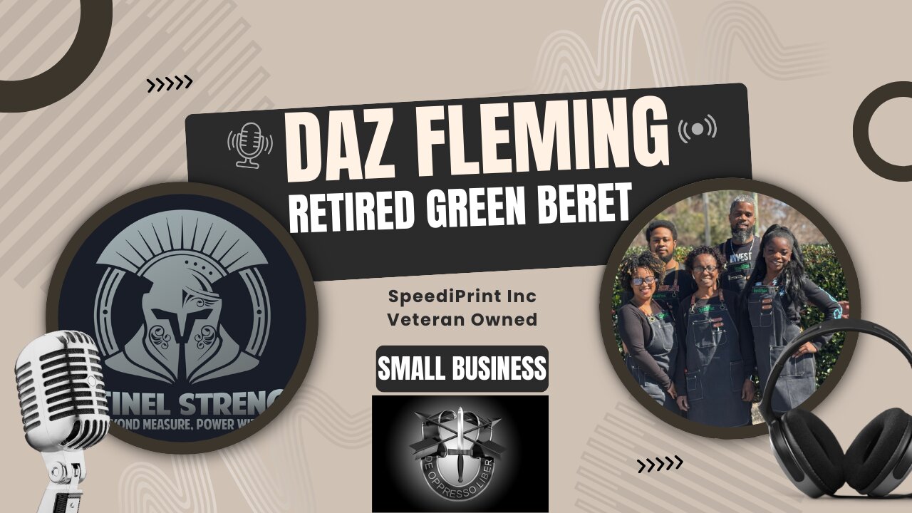 SpeediPrint Daz Fleming | Sentinel Strength #29