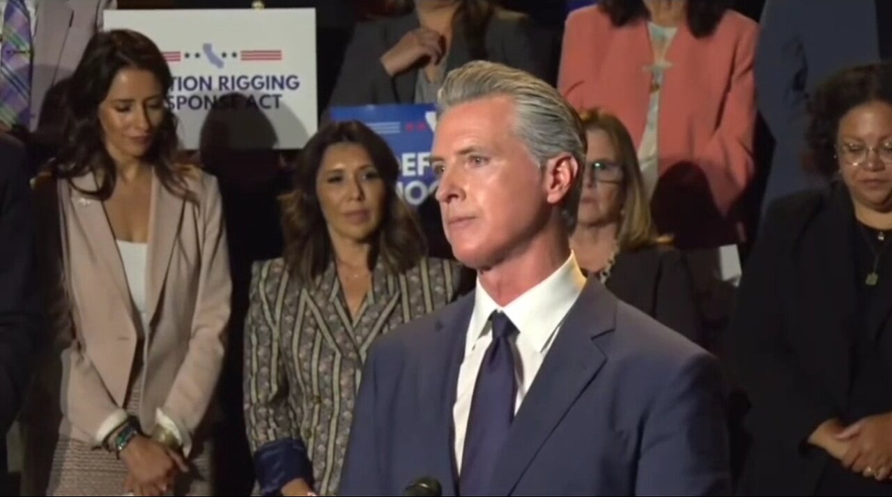 Gov Newsom: We’ll Respond To TX With CA Redistricting