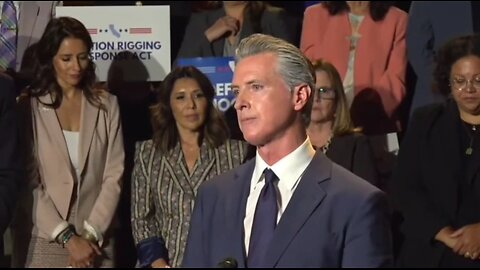 Gov Newsom: We’ll Respond To TX With CA Redistricting