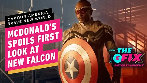 McDonald's Spoils First Look at Captain America 4's New Falcon - IGN The Fi