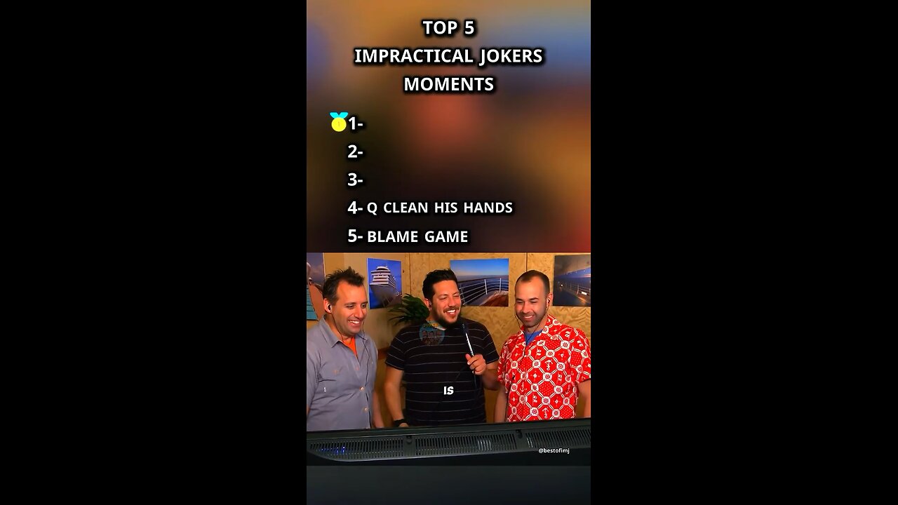 Top 5 impractical jokers moments