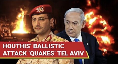 ‘Strike Successful’: Houthis ‘Rain’ Ballistic Missiles At Tel Aviv; Airport Thrown Into Chaos
