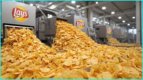 How Lay's Potato Chips Are Made In Factory ｜ The Incredible Process Behind Your Favorite Snack