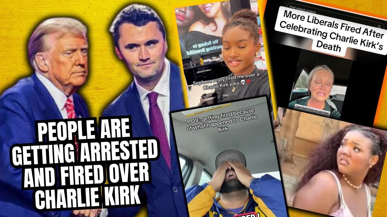 Count your days:People are losing their jobs & getting arrested Over Charlie Kirk Social Media Posts