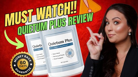 QUIETUM PLUS REVIEW 🔴SEE THIS!!🔴Quietum Plus Pills Reviews - Quietum Plus Capsules - Quietum Plus