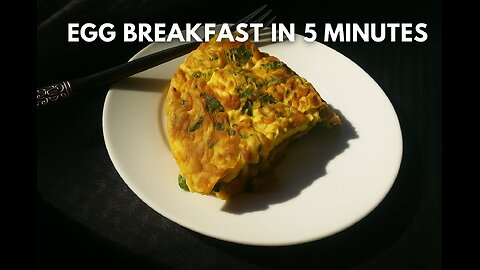 Oatmeal and egg breakfast in 5 minutes | Healthy breakfast | Oats Recipes | Quick & easy Recipes