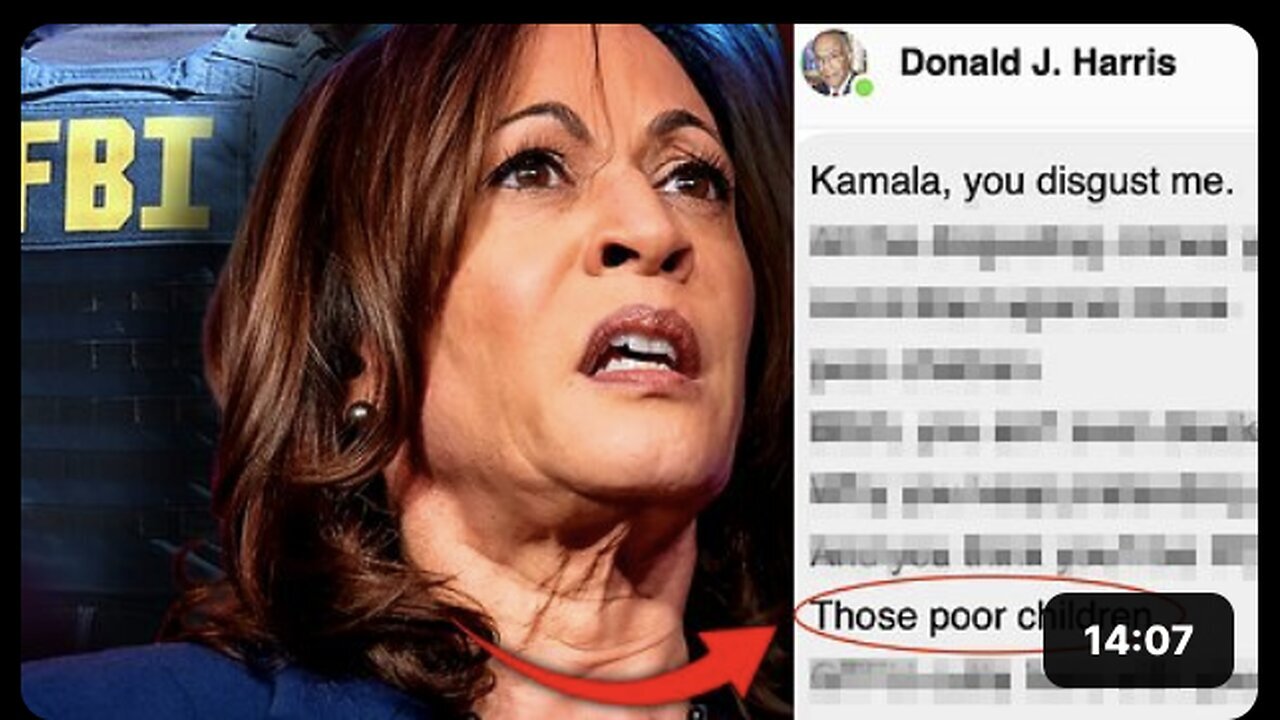 "Kamala Harris's Pizzagate Involvement Unveiled Through Father's Shameful History"