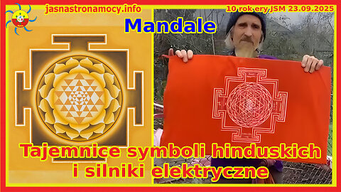 Mandale Tajemnice symboli hinduskich i silniki elektryczne