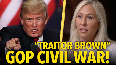 Trump HUMILIATES Marjorie Taylor Greene on Camera — “LOW IQ… TRAITOR BROWN!” | TMP #1020